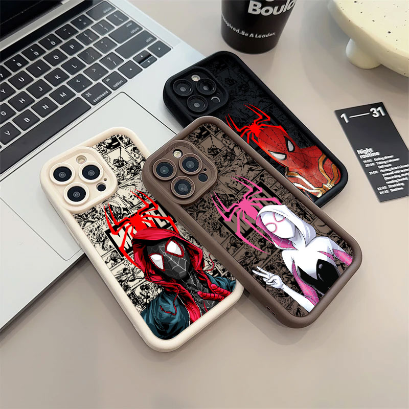 Spiderman Miles Morales Gwen M - Apple Iphone 15 ulasan dan harga