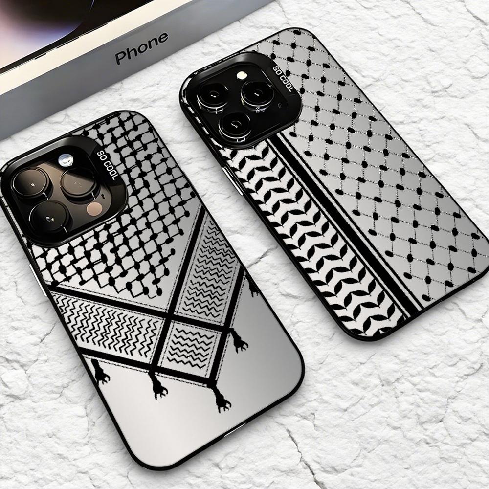 Keffiyeh P-Palestine Phone Cas - Apple Iphone 15 ulasan dan harga