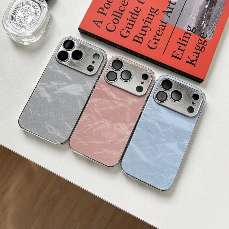 Luxury Plating Learther Phone  - Camera Lens Protector ulasan dan harga