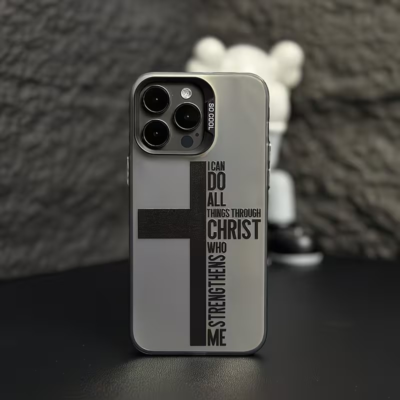 Anti Fingerprint Cross Bible P - Apple Iphone 15 ulasan dan harga