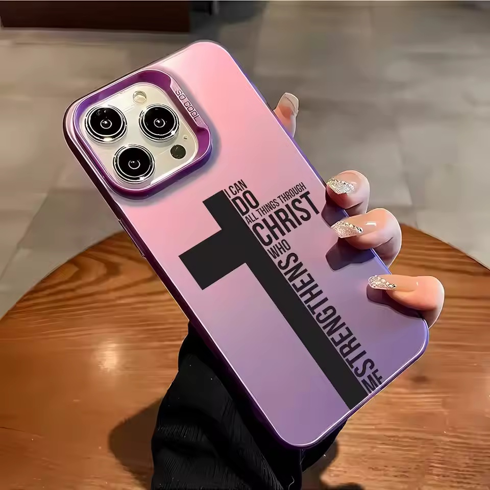 Anti Fingerprint Cross Bible P - Apple Iphone 15 ulasan dan harga