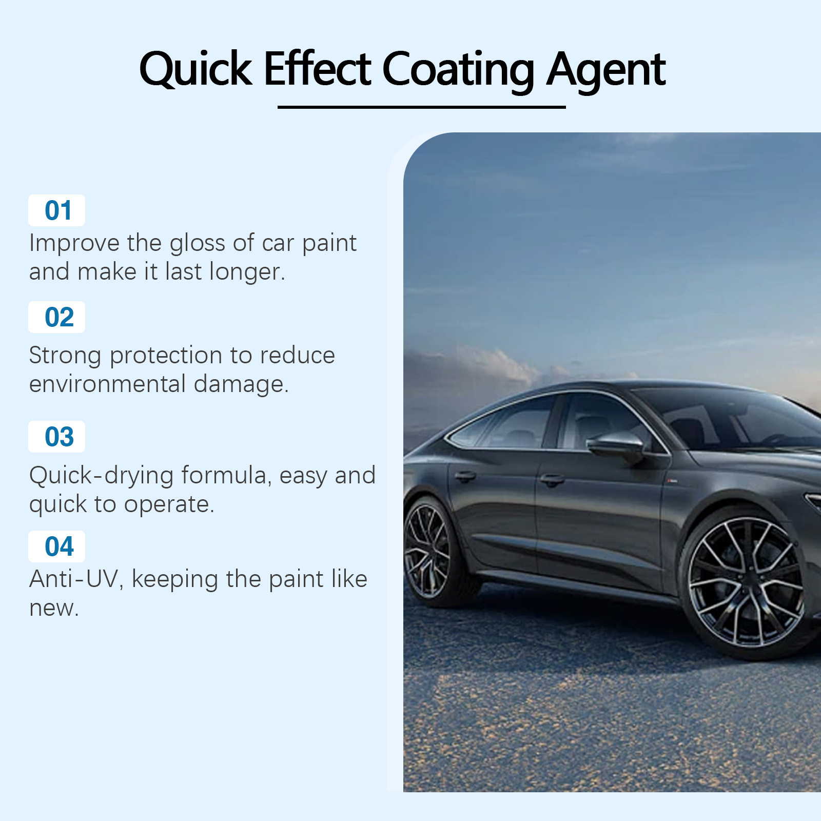 Car Ceramic Coating Spray Quic - Nano Liquid Coating ulasan dan harga