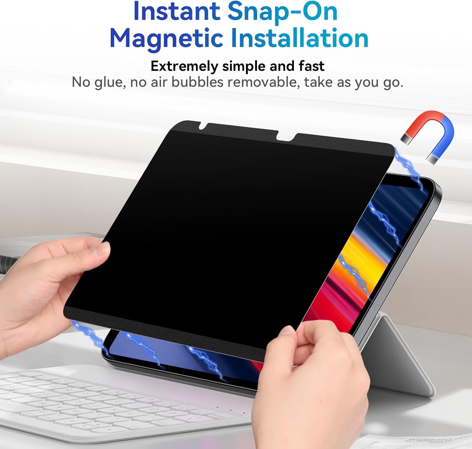 Magnetic Privacy Screen Protec - Matte Anti Glare Screen ulasan dan harga