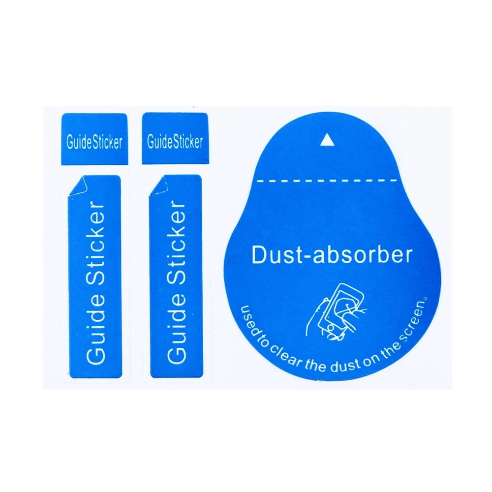 Lens Tempered Glass Guide Stic - Dust Removal Sticker ulasan dan harga