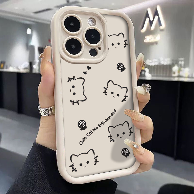 Fashion Cute Cat Case For Real - Realme Note 50 ulasan dan harga