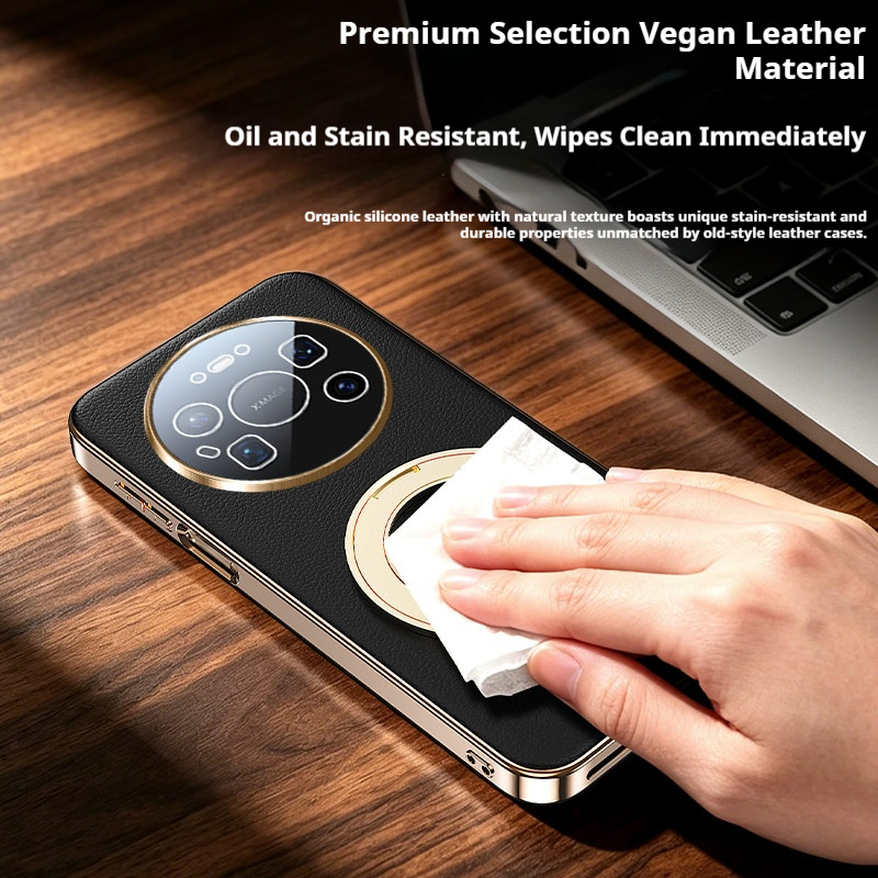 Luxury Leather Magnetic Phone  - Huawei Mate 60 ulasan dan harga
