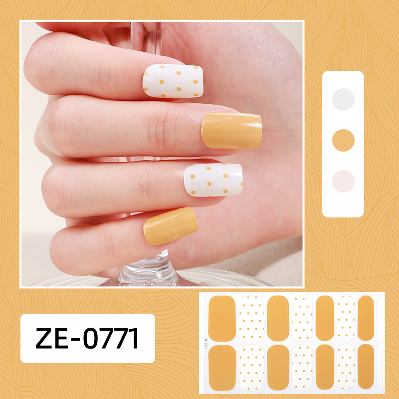 16Tips Full Cover Nail Sticker - Full Cover Adhesive ulasan dan harga