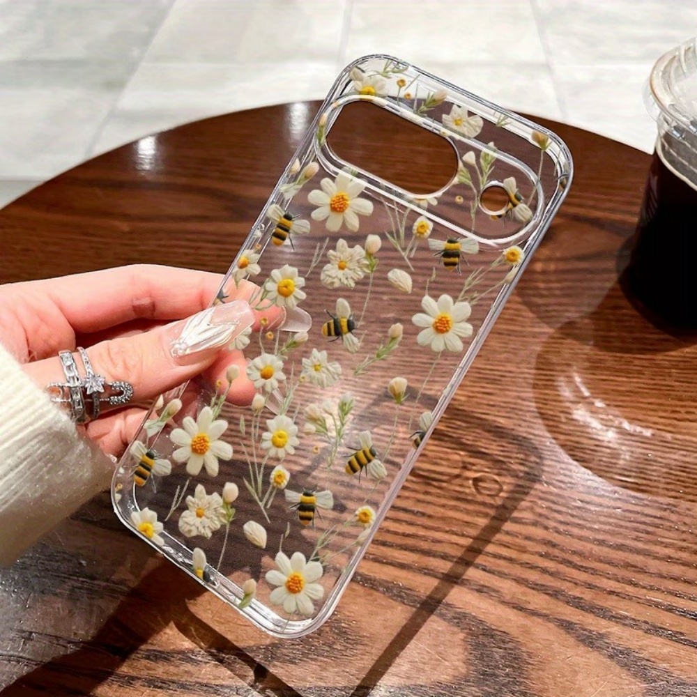 Cute Honeybee Flower Pattern S - Google Pixel 8A ulasan dan harga