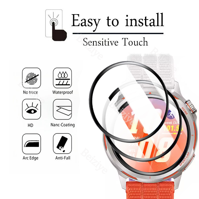 1-4Pcs HD Curved Black Edge Pr - Curved Edge Screen ulasan dan harga